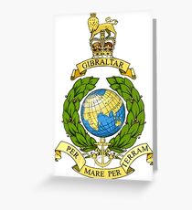 Royal Marines Emblem Greeting Card