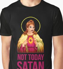 Bianca Del Rio Not Today Satan - Rupaul's Drag Race Graphic T-Shirt