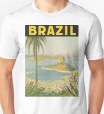 1940s Painting of Brazil Unisex T-Shirt