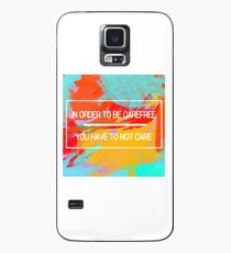 Carefree Case/Skin for Samsung Galaxy