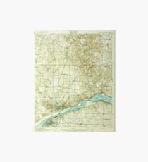 USGS TOPO Map Alabama AL Muscle Shoals 305649 1916 62500 Art Board