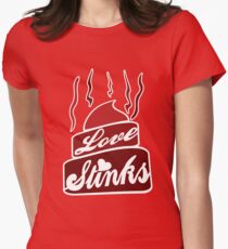 love STINKS Women's Fitted T-Shirt