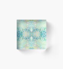 Spotted Grasshopper - Large Acrylic Block