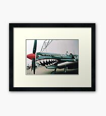 Its got teeth Framed Print