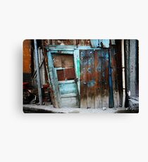 Falling Door Canvas Print