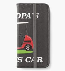 "Grandpa's Sports Car" Golf Cart iPhone Wallet/Case/Skin