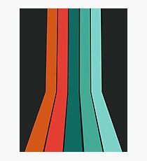 Far Out - 70's style trendy throwback retro gifts 1970s abstract art by Seventy Eight Photographic Print