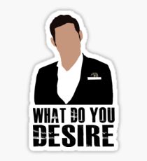 Lucifer -What do you disire Sticker