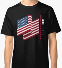 USA Flag Independence Day 2017 T Shirt 4th of July Classic T-Shirt