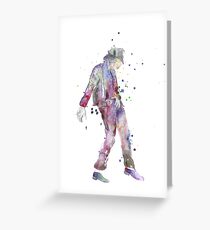 Michael Jackson Greeting Card