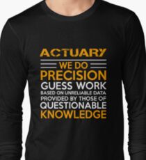ACTUARY MIRACLE JOB Long Sleeve T-Shirt
