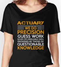 ACTUARY MIRACLE JOB Women's Relaxed Fit T-Shirt