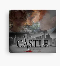 What would you do if the love of your life vanished into thin air? #Castle Canvas Print