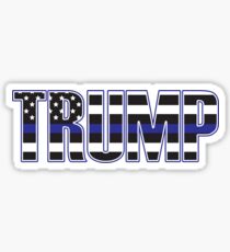 Pegatina Trump Blue Lives Matter