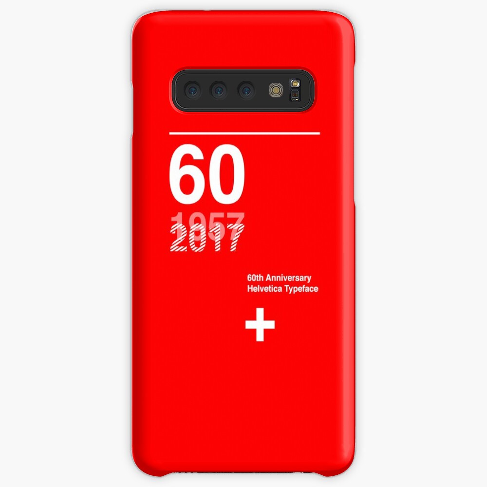 60th Anniversary Helvetica Typeface Case & Skin for Samsung Galaxy