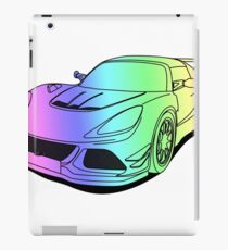 Cool car colourful iPad Case/Skin