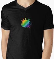 Bitmap Rainbow Men's V-Neck T-Shirt