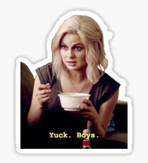 yuck. boys. Sticker