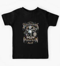 Nightmare Before Christmas - Skellingtons Pumpkin Ale Kids Tee