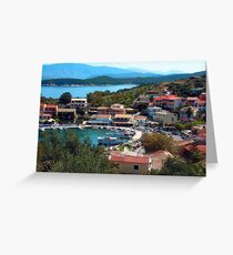 Kassiopi, Corfu Greeting Card