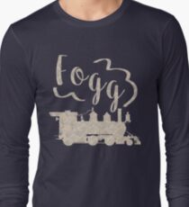 Around the World in 80 Days - Fogg Train Long Sleeve T-Shirt