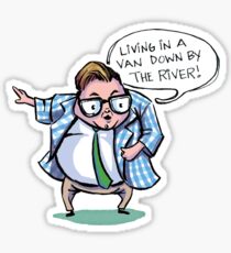 Saturday Night Legends "Living in a Van" Sticker