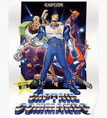 Kapitän Commando (japanische Arcade Flyer) Poster
