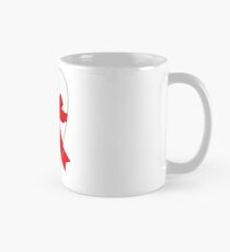 HeartCraft Red ribbon Mug