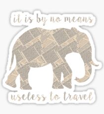 Around the World in 80 Days - Elephant Sticker