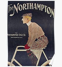 old retro vintage Bicycle poster Poster