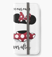 Glücklich bis ans Lebensende iPhone Flip-Case/Hülle/Klebefolie