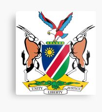 Coat of Arms of Namibia Metal Print