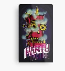 Party Machine Metal Print