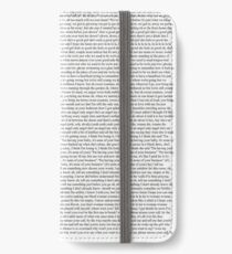 Every Lyric from Harry Styles Album iPhone Wallet/Case/Skin
