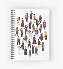 Every Clara Outfit Ever | S7 Spiral Notebook