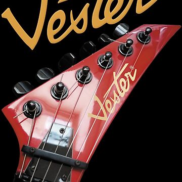 Artwork thumbnail, Copy of Vester guitars logo (headstock crvena ) by Regal-Music