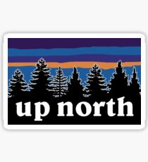 up north Sticker