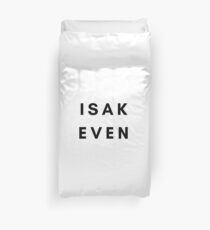 Isak + Even t-skjorte Duvet Cover
