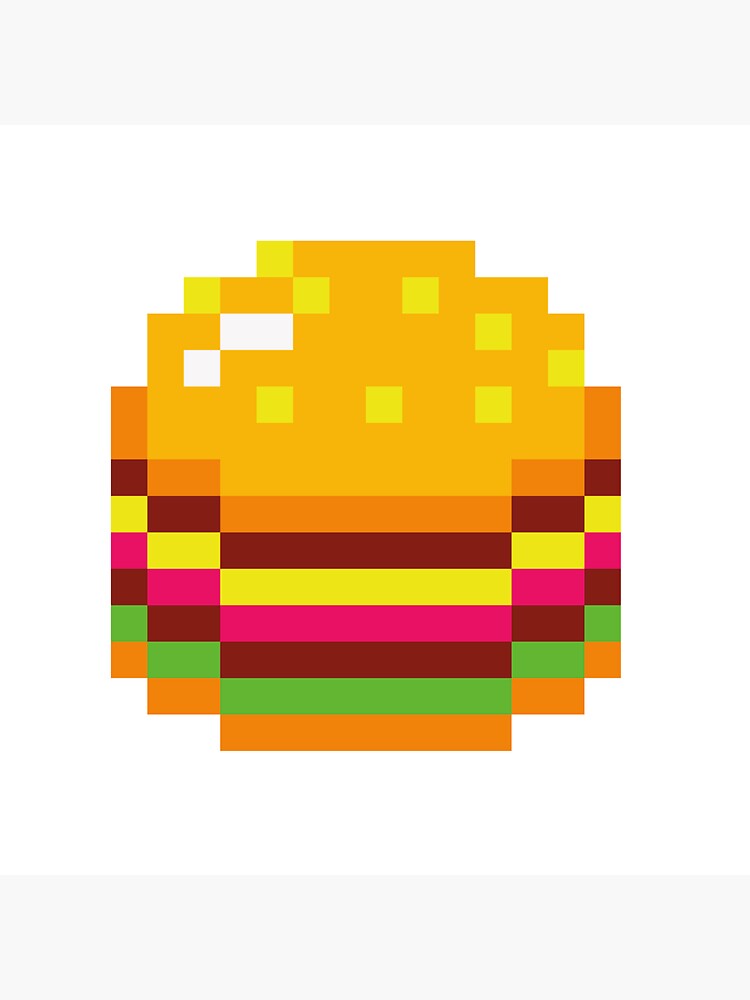 3d pixel puzzle hamburger instructions