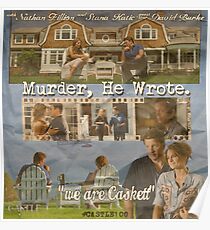 Castle - Murder, he wrote Poster