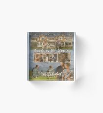 Castle - Murder, he wrote Acrylic Block