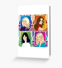 Four Angels Greeting Card