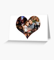 Caskett Always Heart Greeting Card