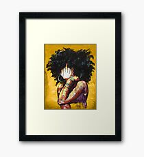 Naturally II GOLD Framed Print