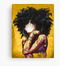 Naturally II GOLD Canvas Print