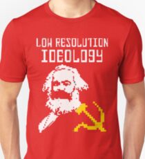 Marxismus - eine Low Resolution Ideologie Unisex T-Shirt
