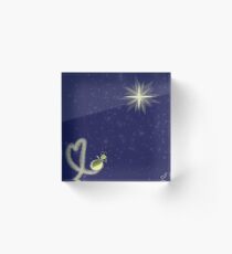 Ray and Evangeline Acrylic Block