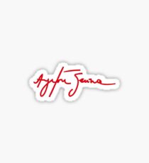 Ayrton Senna tribute Sticker