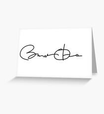 obama signature Greeting Card
