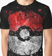 Pokemon Splatter Graphic T-Shirt